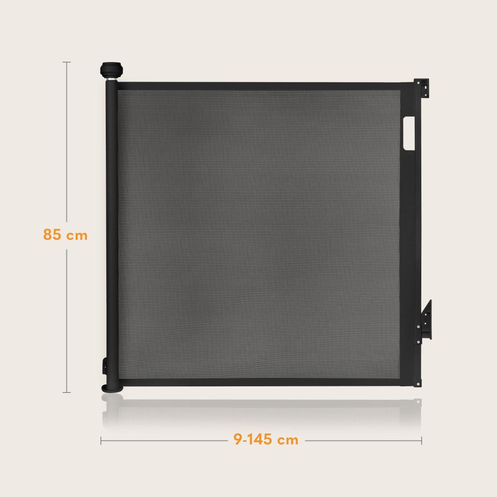 LIONELO THEA ZAŠTITA ZA VRATA/STUBIŠTA 140X80CM CRNA