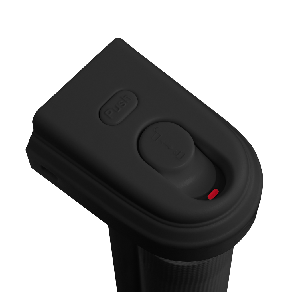 LIONELO THEA ZAŠTITA ZA VRATA/STUBIŠTA 140X80CM CRNA