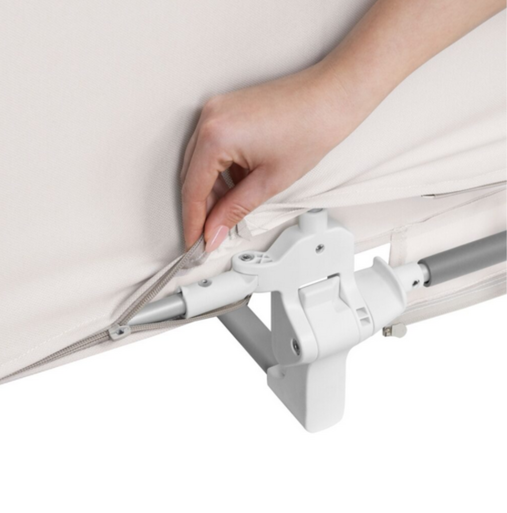 LIONELO LORA ZASTITNA OGRADA ZA KREVET BEŽ 105X45CM