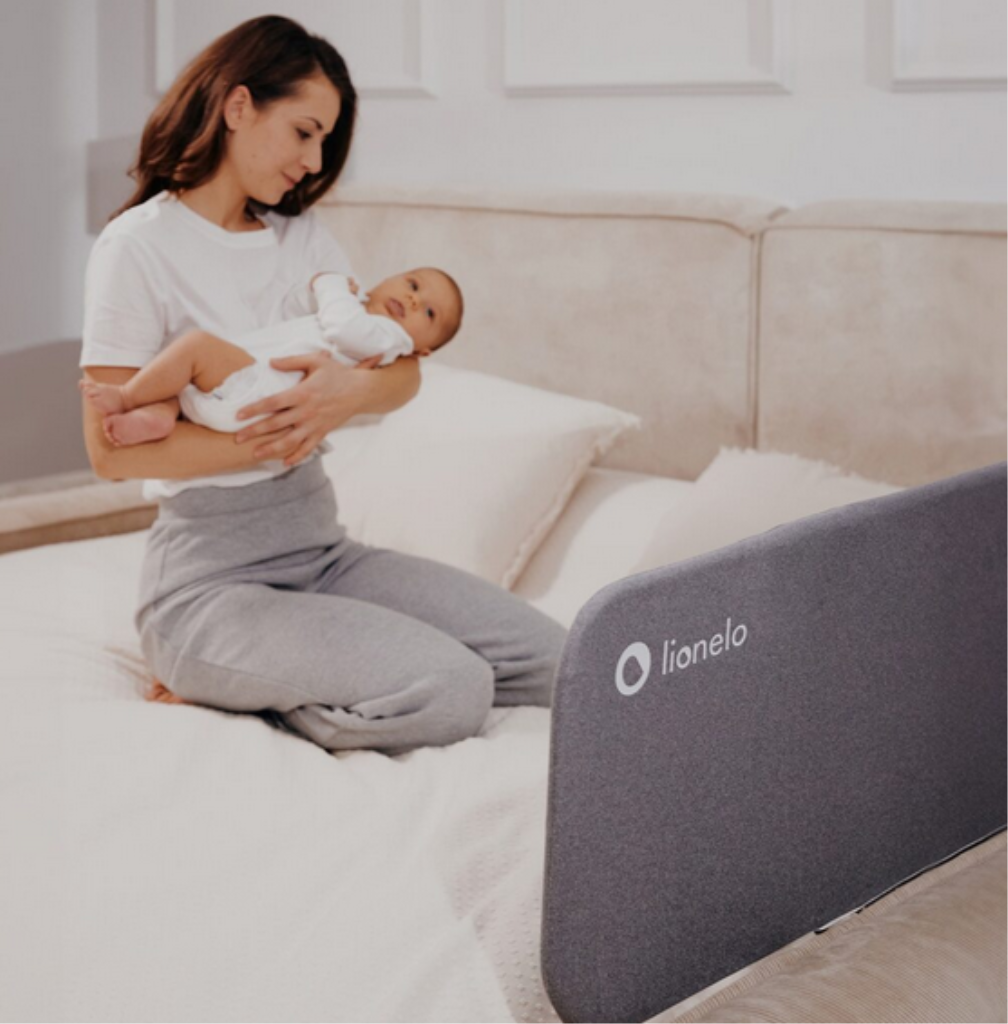 LIONELO LORA ZASTITNA OGRADA ZA KREVET BEŽ 105X45CM