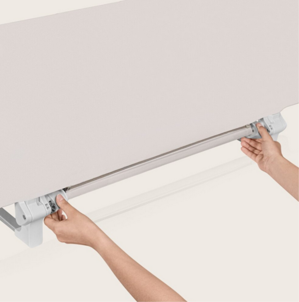 LIONELO LORA XL ZASTITNA OGRADA ZA KREVET 150X45CM BEIGE SAND