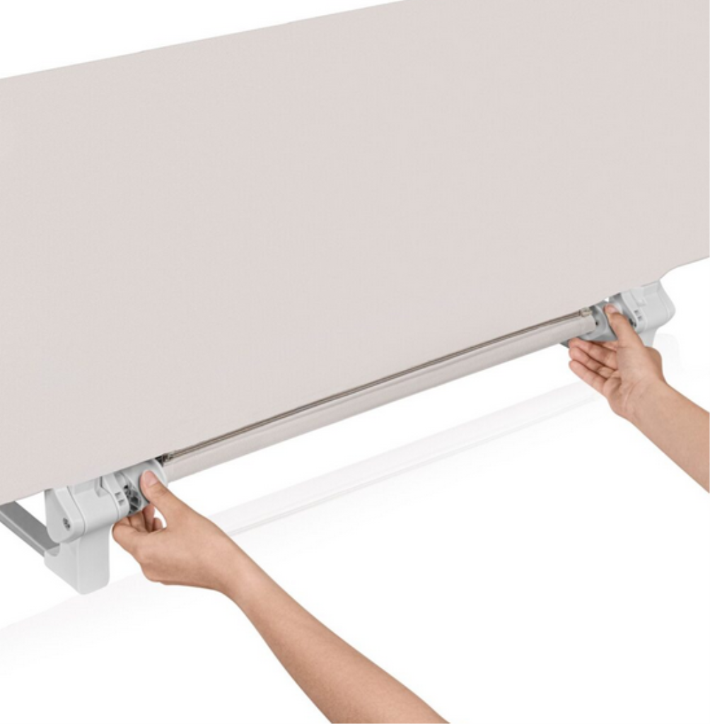 LIONELO LORA XL ZASTITNA OGRADA ZA KREVET 150X45CM BEIGE SAND