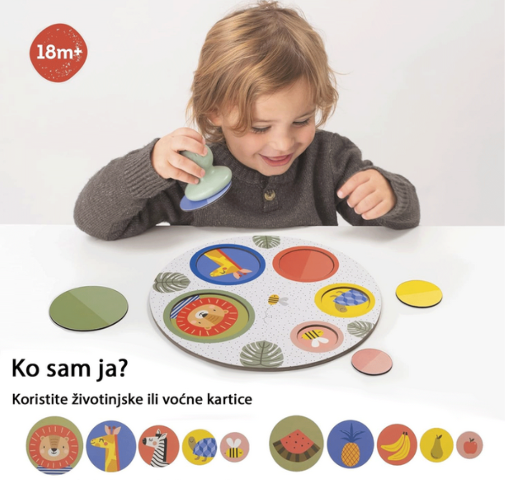 TAF TOYS PEEKABOO PUZLE FOR.