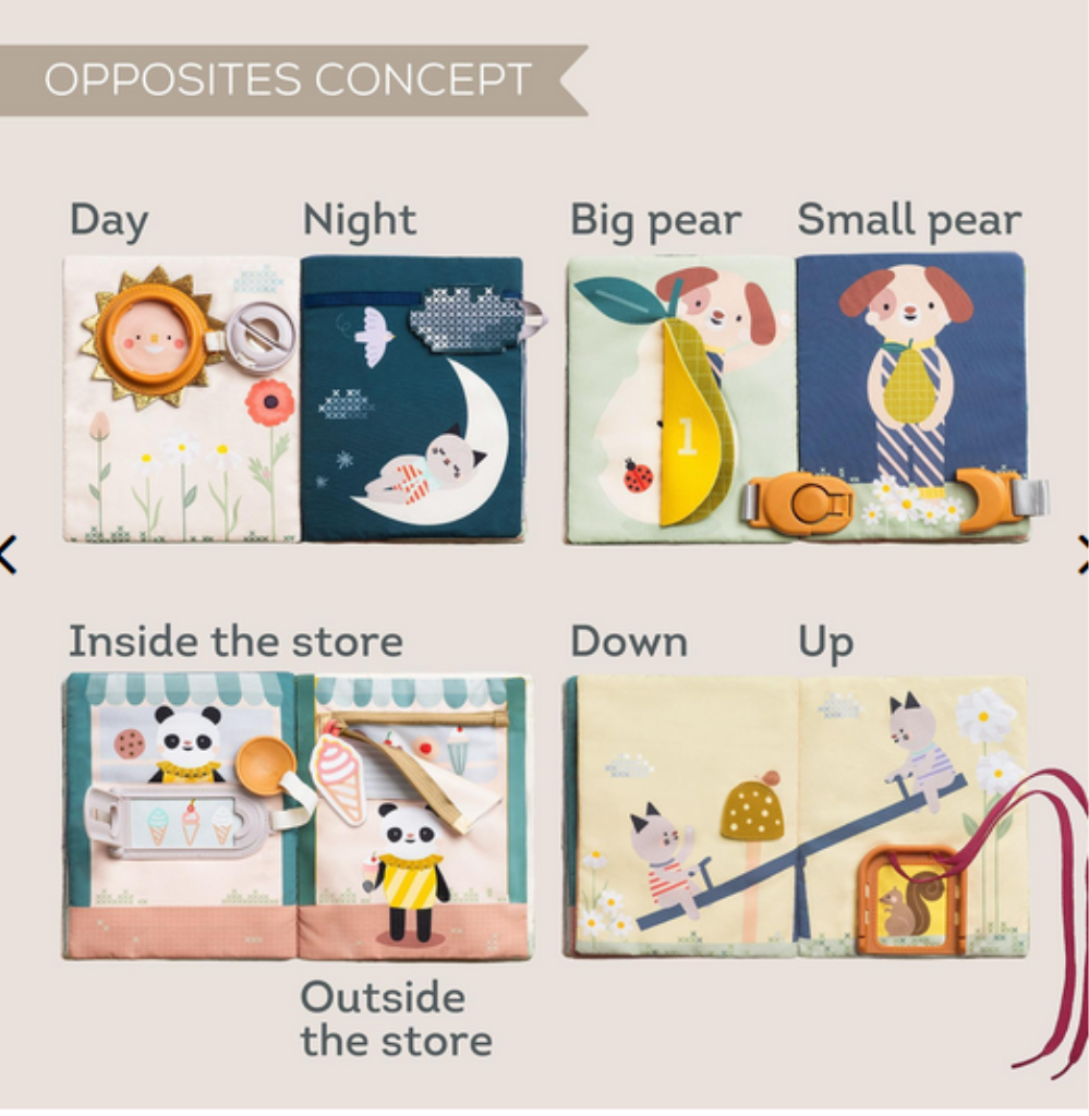 TAF TOYS BEBI EDUKATIVNA KNJIGA FOR.