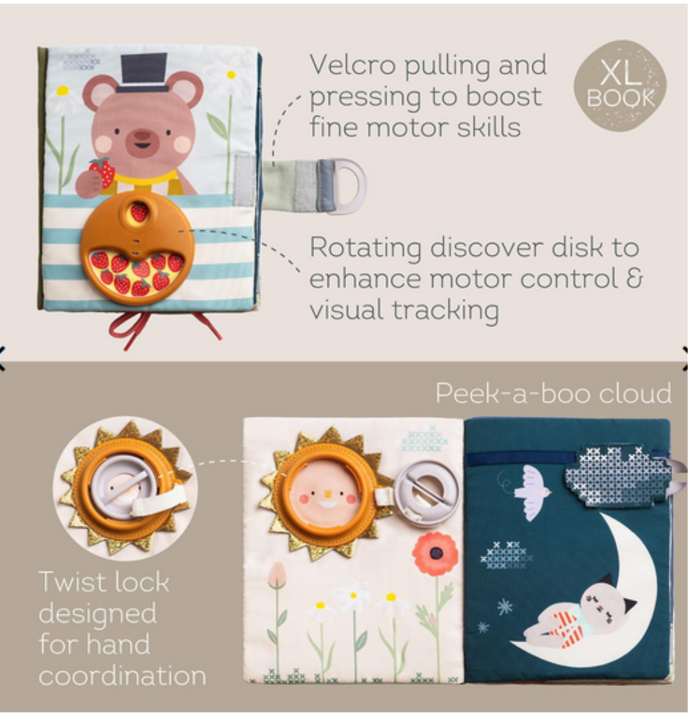 TAF TOYS BEBI EDUKATIVNA KNJIGA FOR.