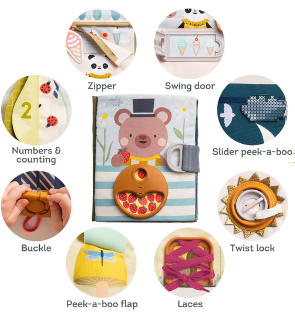 TAF TOYS BEBI EDUKATIVNA KNJIGA FOR.