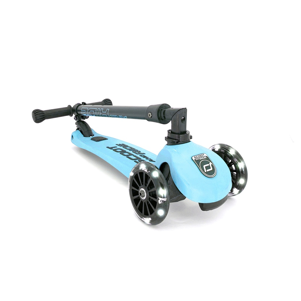 SCOOT AND RIDE HIGHWAYKICK 3 LED ROMOBIL, BLUEBERRY 
