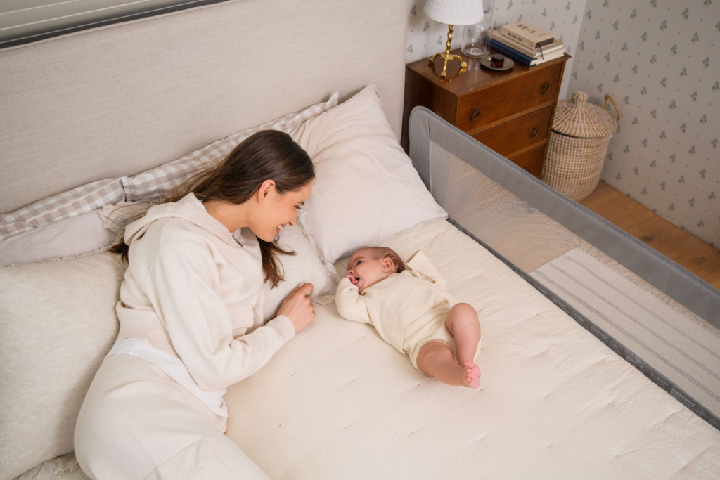 MOMI LEXI PLUS XL ZAŠTITNA OGRADA,BEIGE