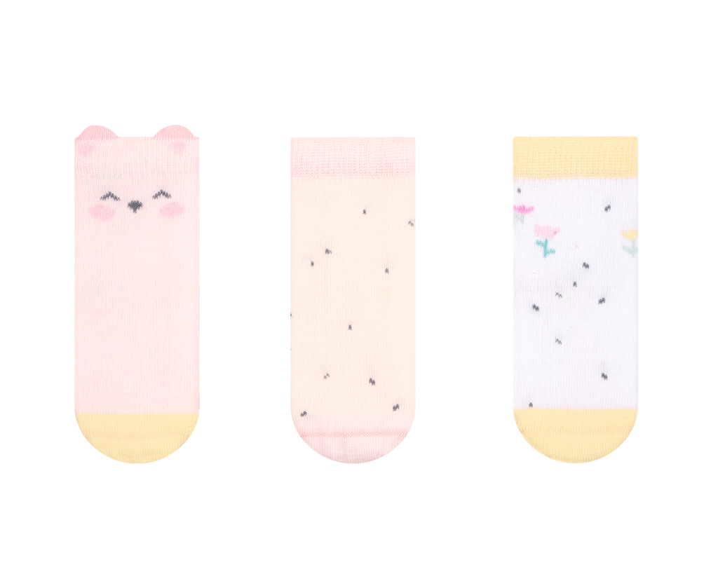 KIKKA BOO DJEČJE ČARAPE 3D S UŠIMA HEDGE-HUGS 0-6M