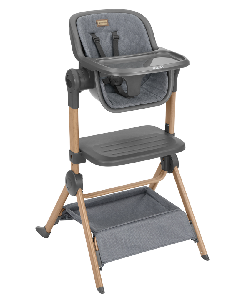 KIKKA BOO SLEAT ME 2U1 NOĆNI KREVETIĆ+HRANILICA,GREY