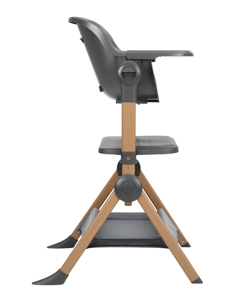 KIKKA BOO SLEAT ME 2U1 NOĆNI KREVETIĆ+HRANILICA,GREY