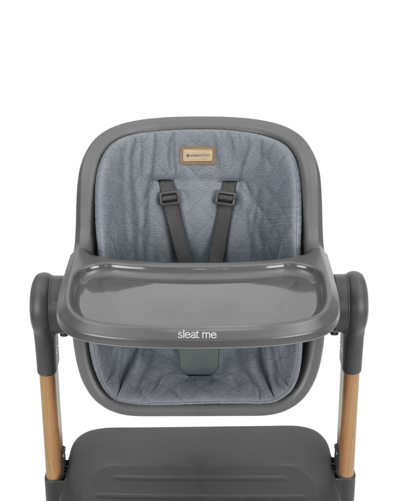 KIKKA BOO SLEAT ME 2U1 NOĆNI KREVETIĆ+HRANILICA,GREY