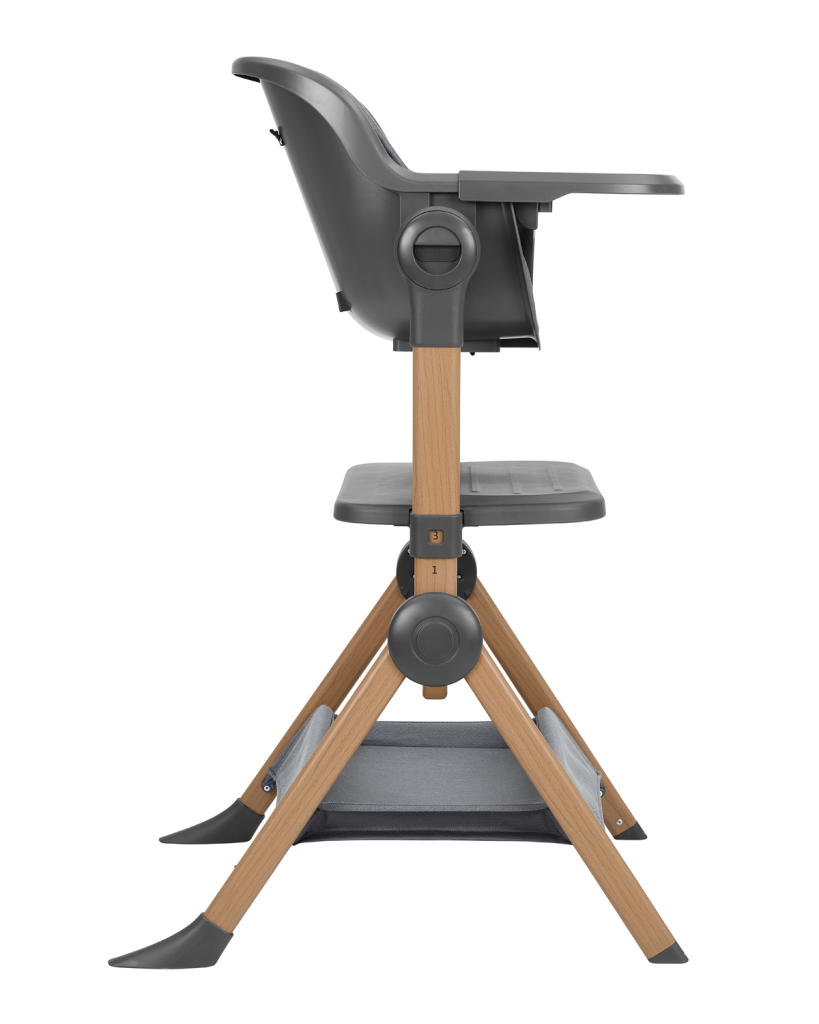 KIKKA BOO SLEAT ME 2U1 NOĆNI KREVETIĆ+HRANILICA,GREY