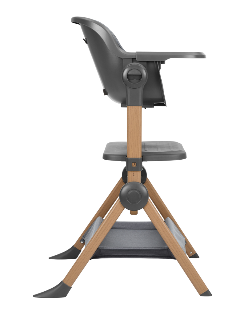 KIKKA BOO SLEAT ME 2U1 NOĆNI KREVETIĆ+HRANILICA,GREY