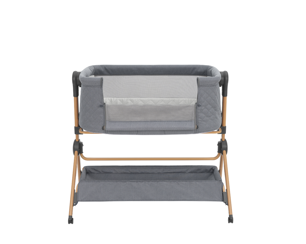 KIKKA BOO SLEAT ME 2U1 NOĆNI KREVETIĆ+HRANILICA,GREY