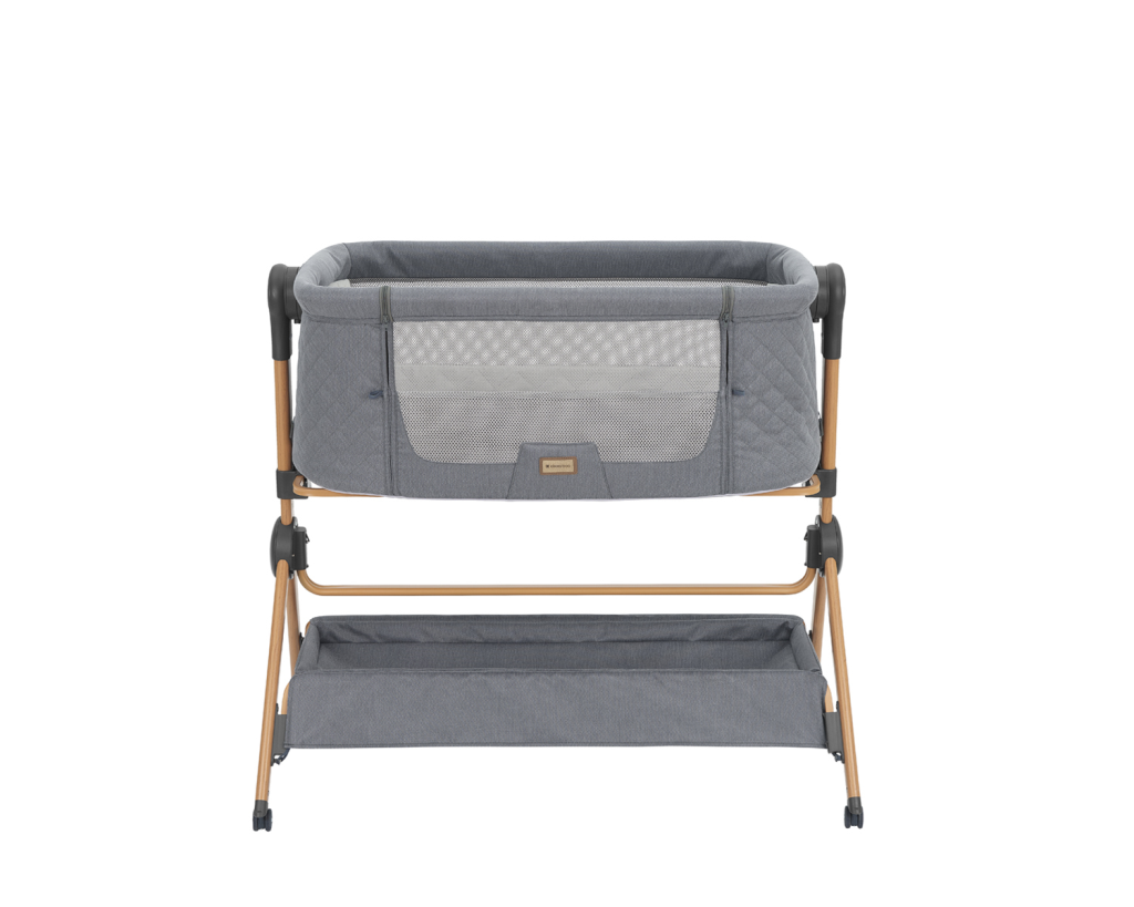 KIKKA BOO SLEAT ME 2U1 NOĆNI KREVETIĆ+HRANILICA,GREY