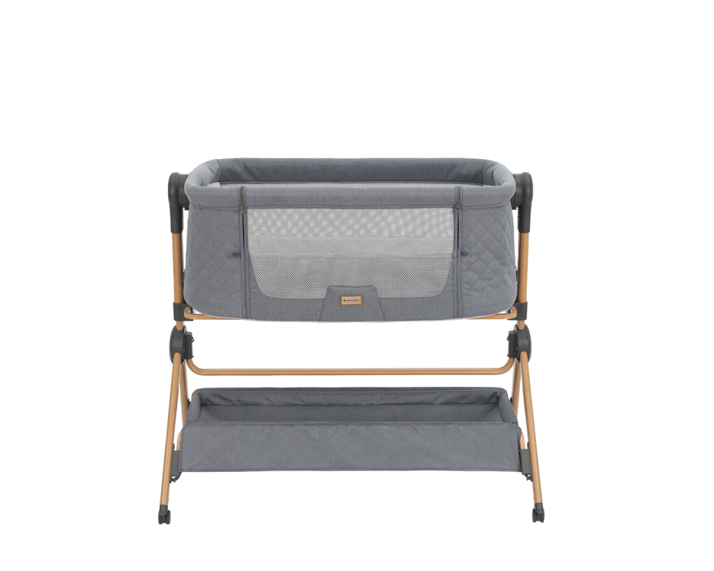 KIKKA BOO SLEAT ME 2U1 NOĆNI KREVETIĆ+HRANILICA,GREY