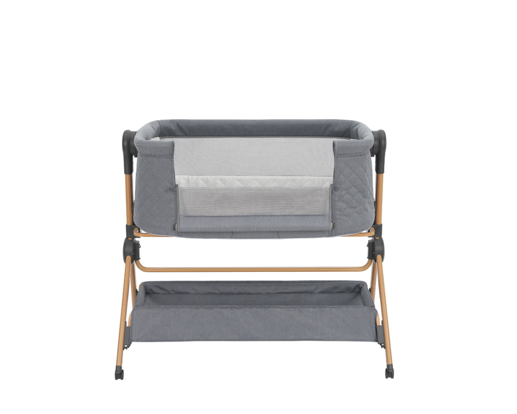 KIKKA BOO SLEAT ME 2U1 NOĆNI KREVETIĆ+HRANILICA,GREY