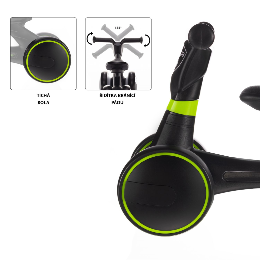 ZOPA BICIKL BALANS EASY-WAY,RACE GREY