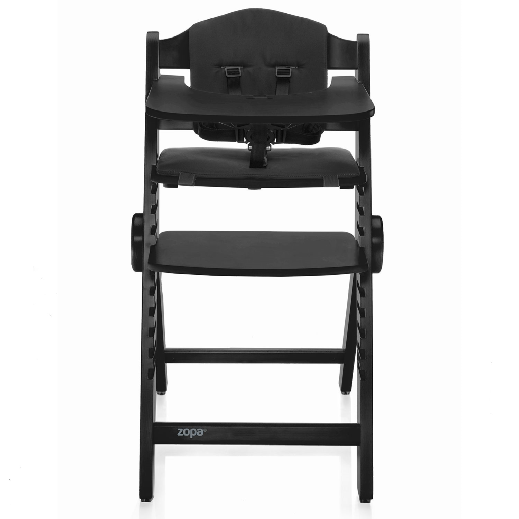 ZOPA DRVENA DJEČJA STOLICA CLIPP&CLAPP BLACK