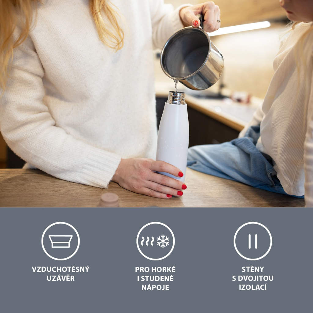 ZOPA TERMO BOCA S DRŽAČEM 480ML,STARS