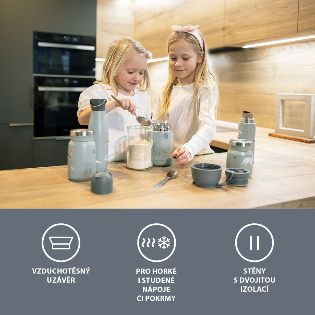 ZOPA TERMO BOCA ZA HRANU SA SILIK.DRŽAČEM 620ML,CITY