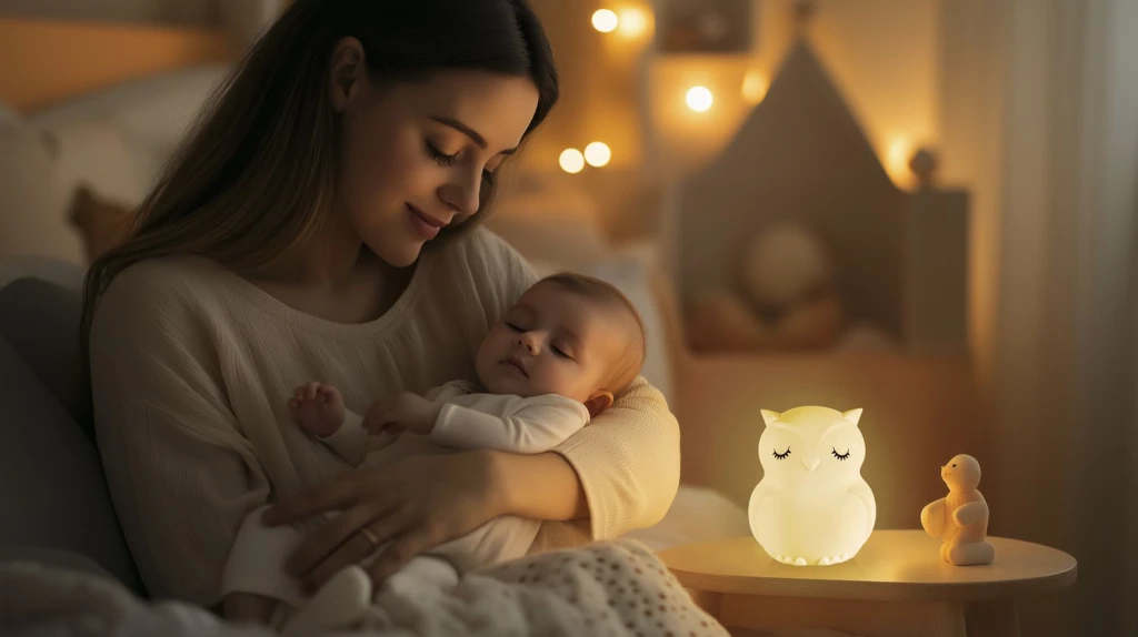 ZOPA SILIKONSKA LD LAMPA S GLAZBOM,VEL.L,OWL
