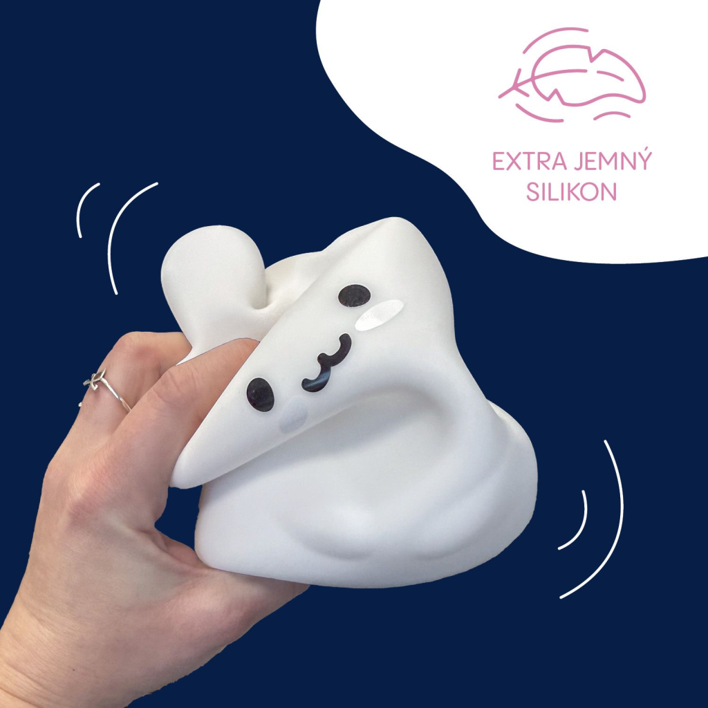 ZOPA SILIKONSKA LD LAMPA S GLAZBOM,VEL.L,OWL