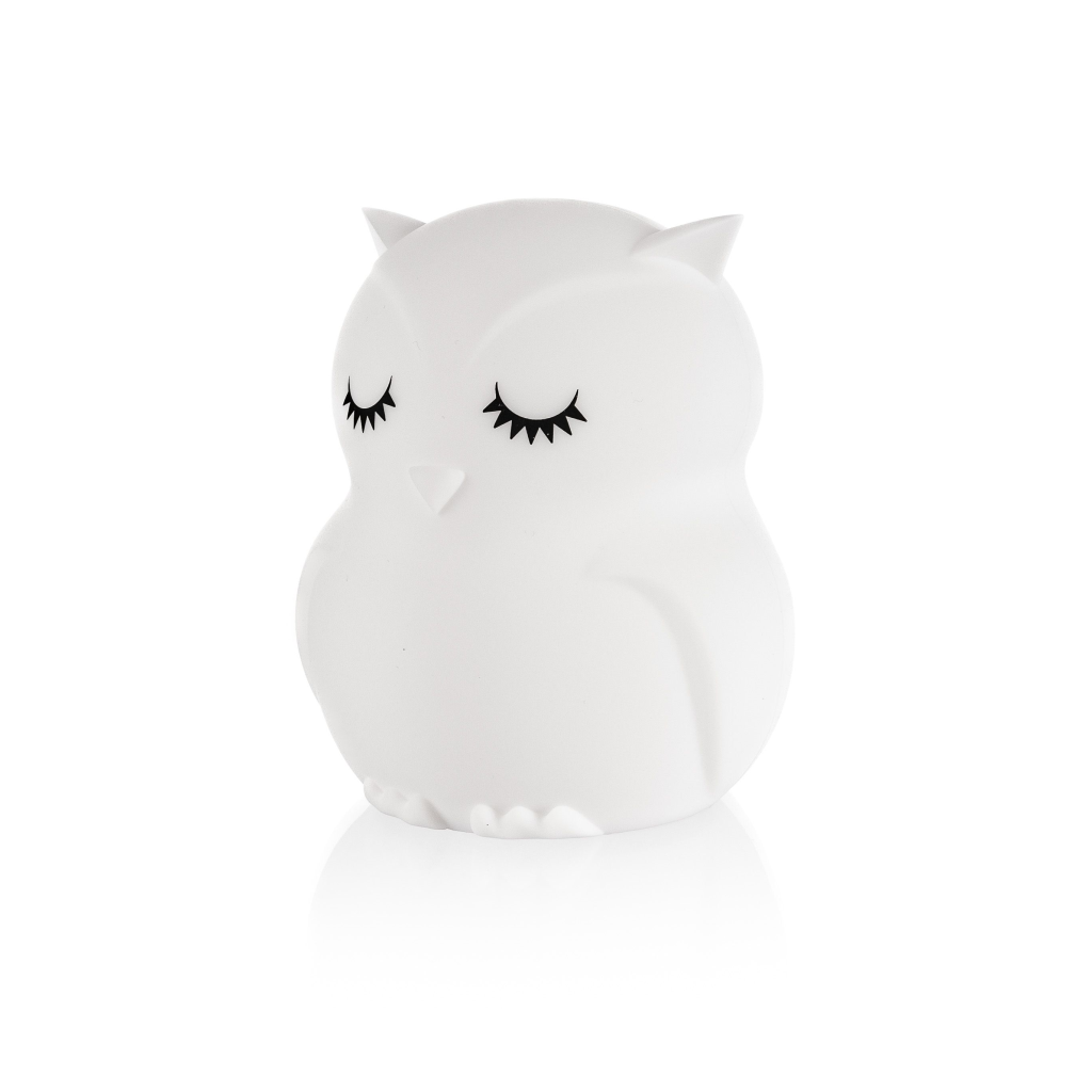 ZOPA SILIKONSKA LED LAMPA VEL.M,OWL