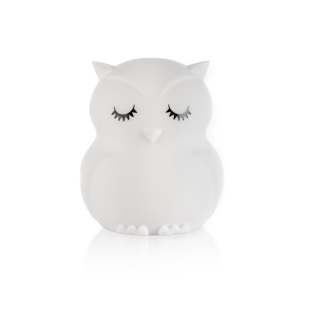 ZOPA SILIKONSKA LED LAMPA VEL.M,OWL