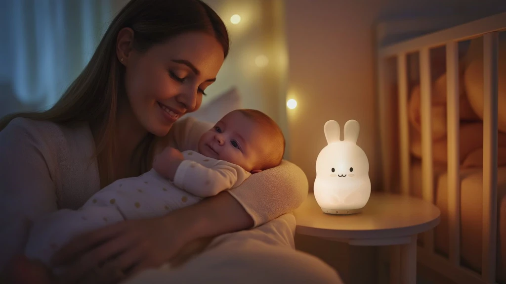 ZOPA SILIKONSKA LED LAMPA VEL.M,OWL