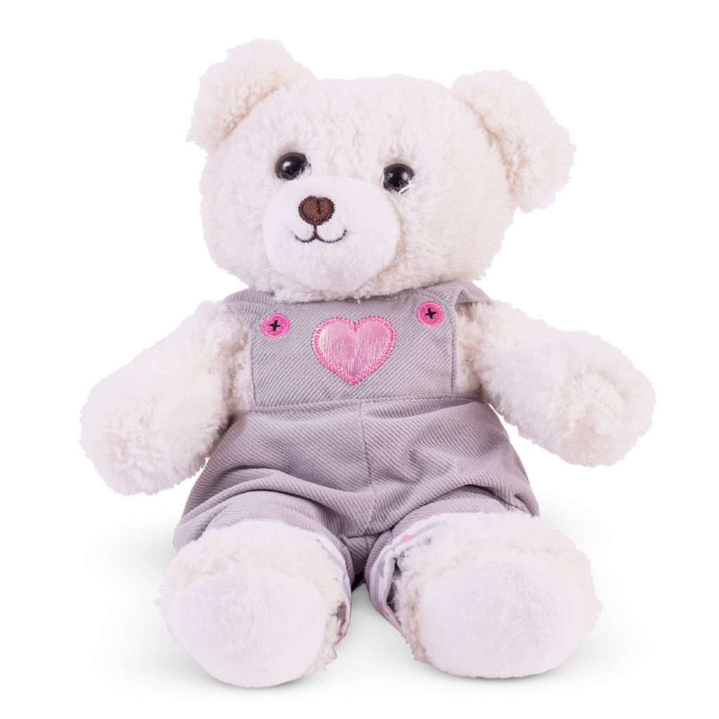 AMEK MEDO S KOMBINEZONOM 33CM GREY