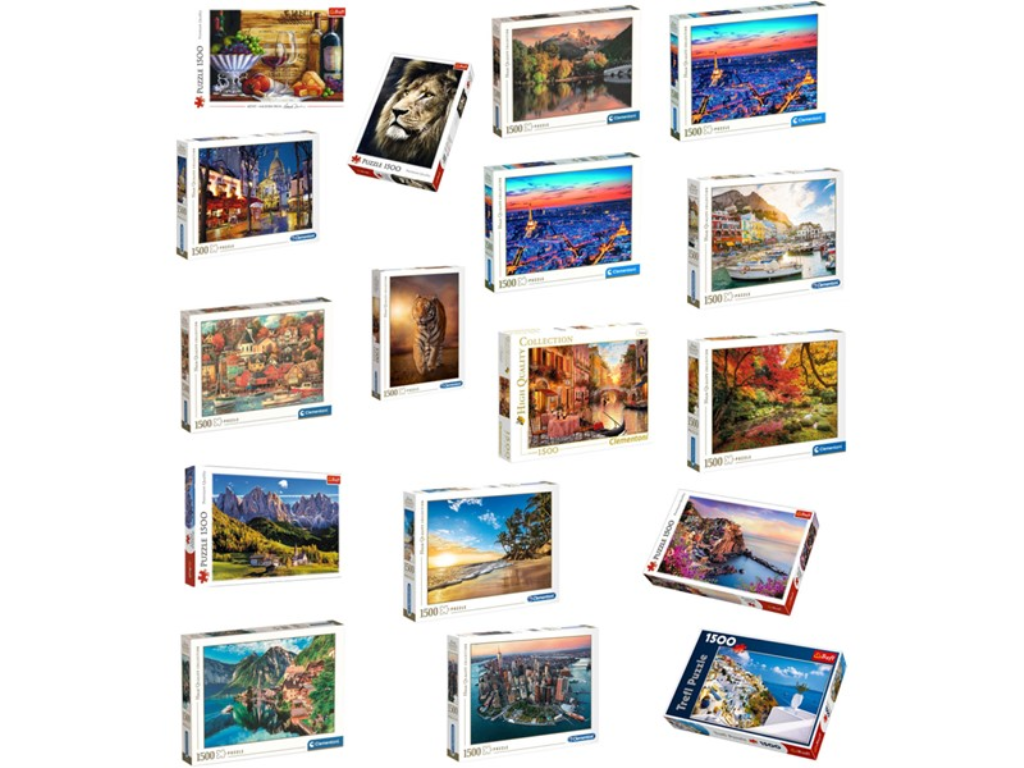 PUZZLE 1500 KOM TŠ.
