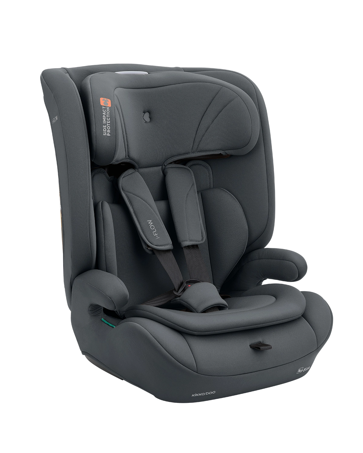 KIKKA BOO AUTOSJEDALICA I-FLOW I-SIZE,76-150CM,GREY
