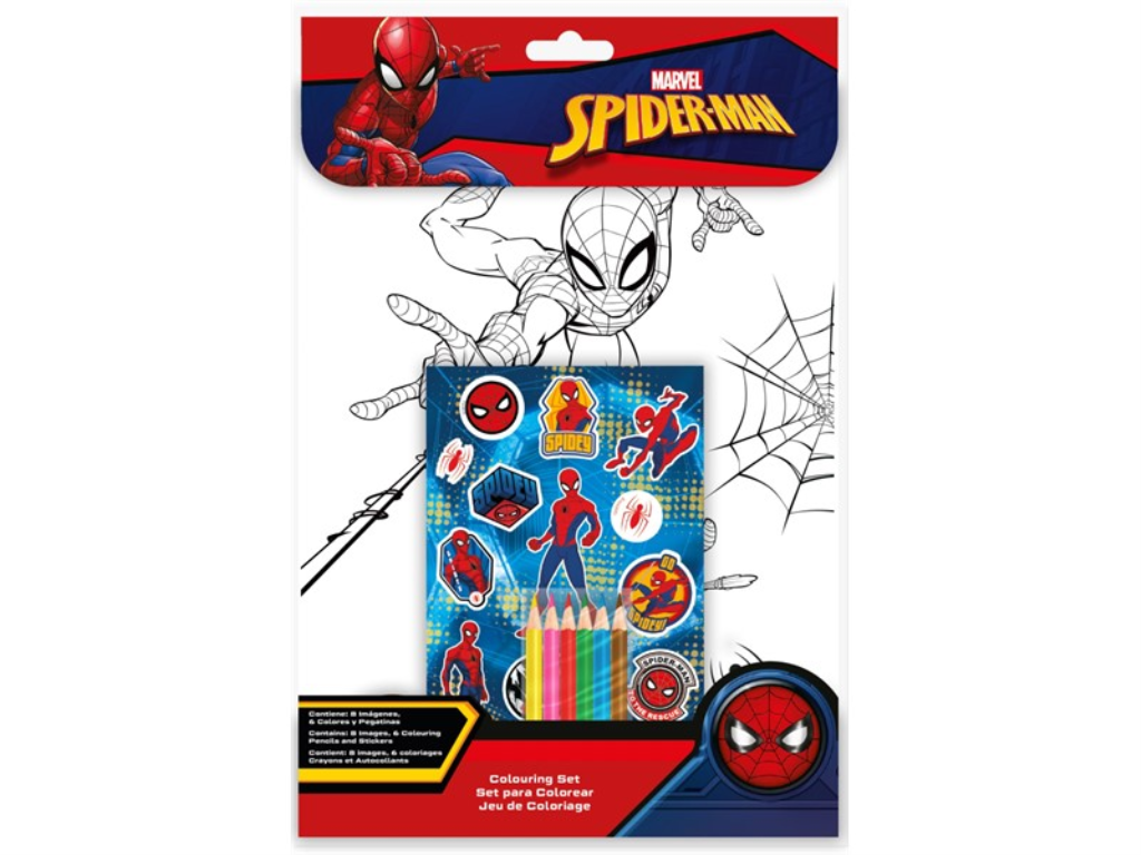 SET ZA BOJANJE SPIDER MAN TŠ.