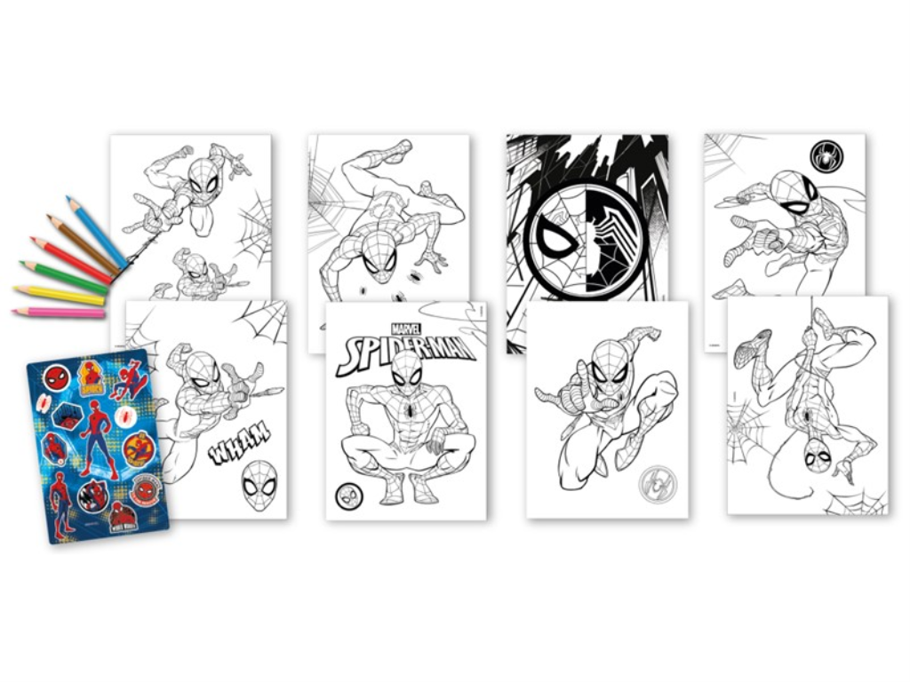 SET ZA BOJANJE SPIDER MAN TŠ.