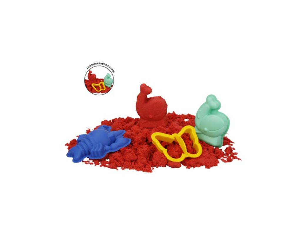 KINETIČKI PIJESAK CRVENI 500G TŠ.