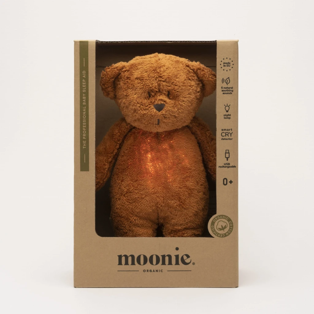 MOONIE MEDO OD ORGANSKOG PAMUKA SA LAMPOM CARAMEL 