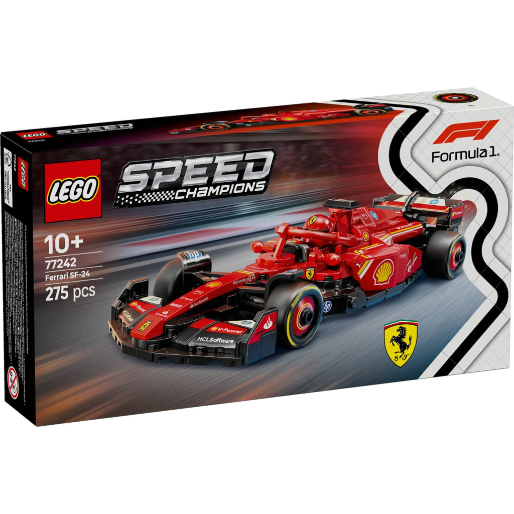 LEGO 77242 FERRARI SF-24 F1 TRKAĆI AUTO