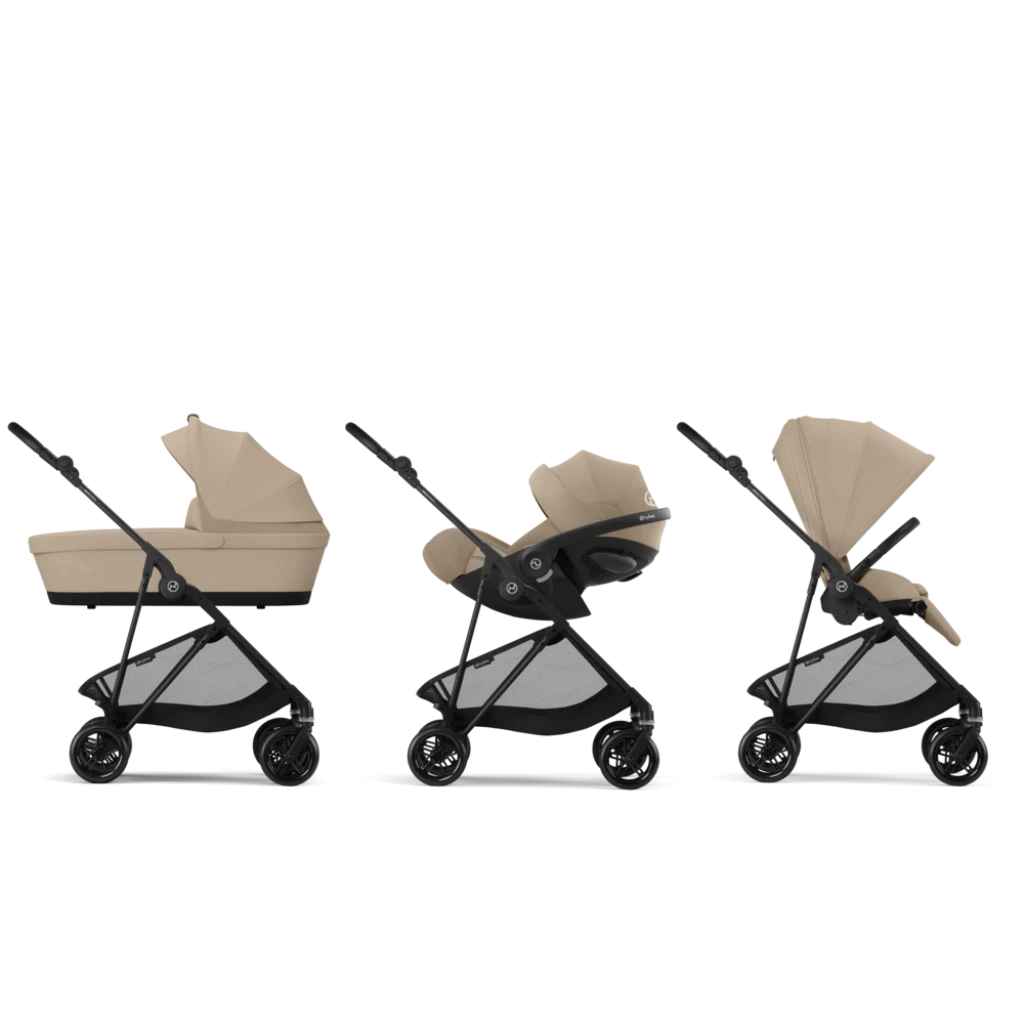 CYBEX KOLICA MELIO CARBON B ALMOND BEIGE