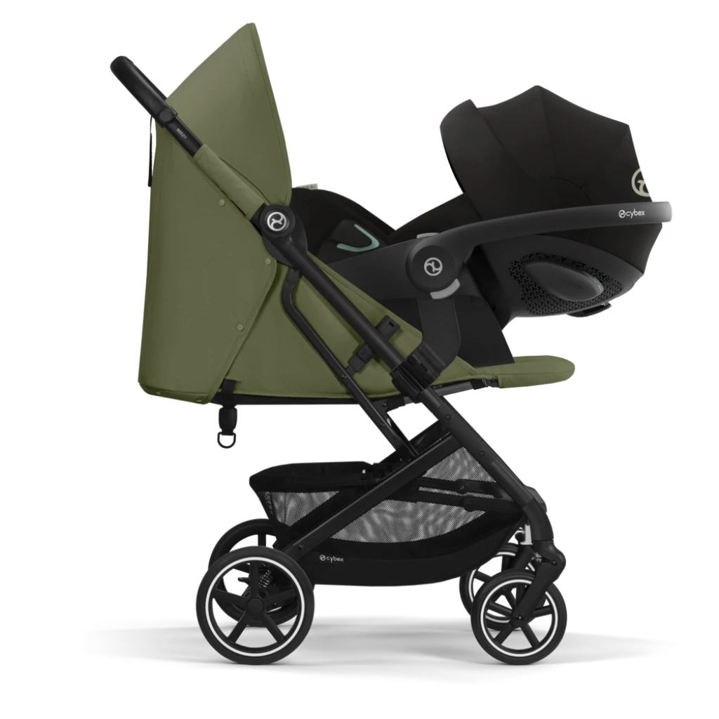 CYBEX KOLICA BEEZY BLK MOSS GREEN KHAKI
