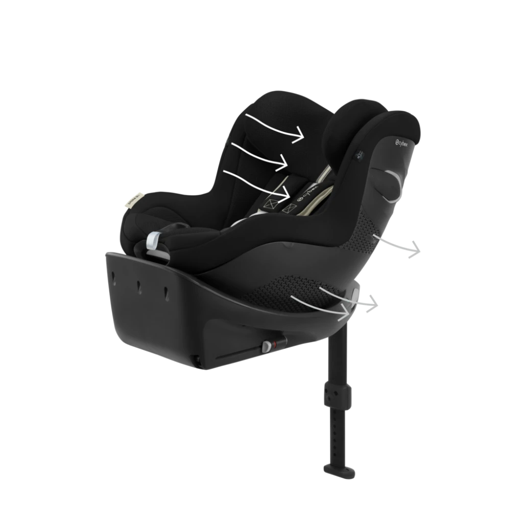 CYBEX AUTOSJEDALICA SIRONA GI I-SIZE  PLUS MOON BLACK