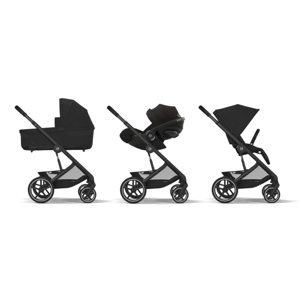 CYBEX KOLICA BALIOS S LUX BLK MOON BLACK SET 3IN1