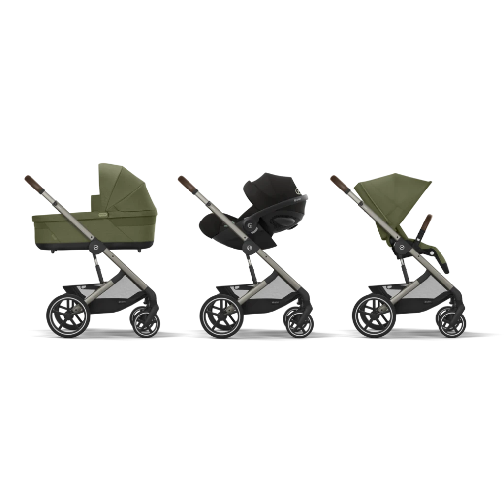 CYBEX KOLICA BALIOS S LUX TPE B MOSS GREEN KHAKI SET 3IN1