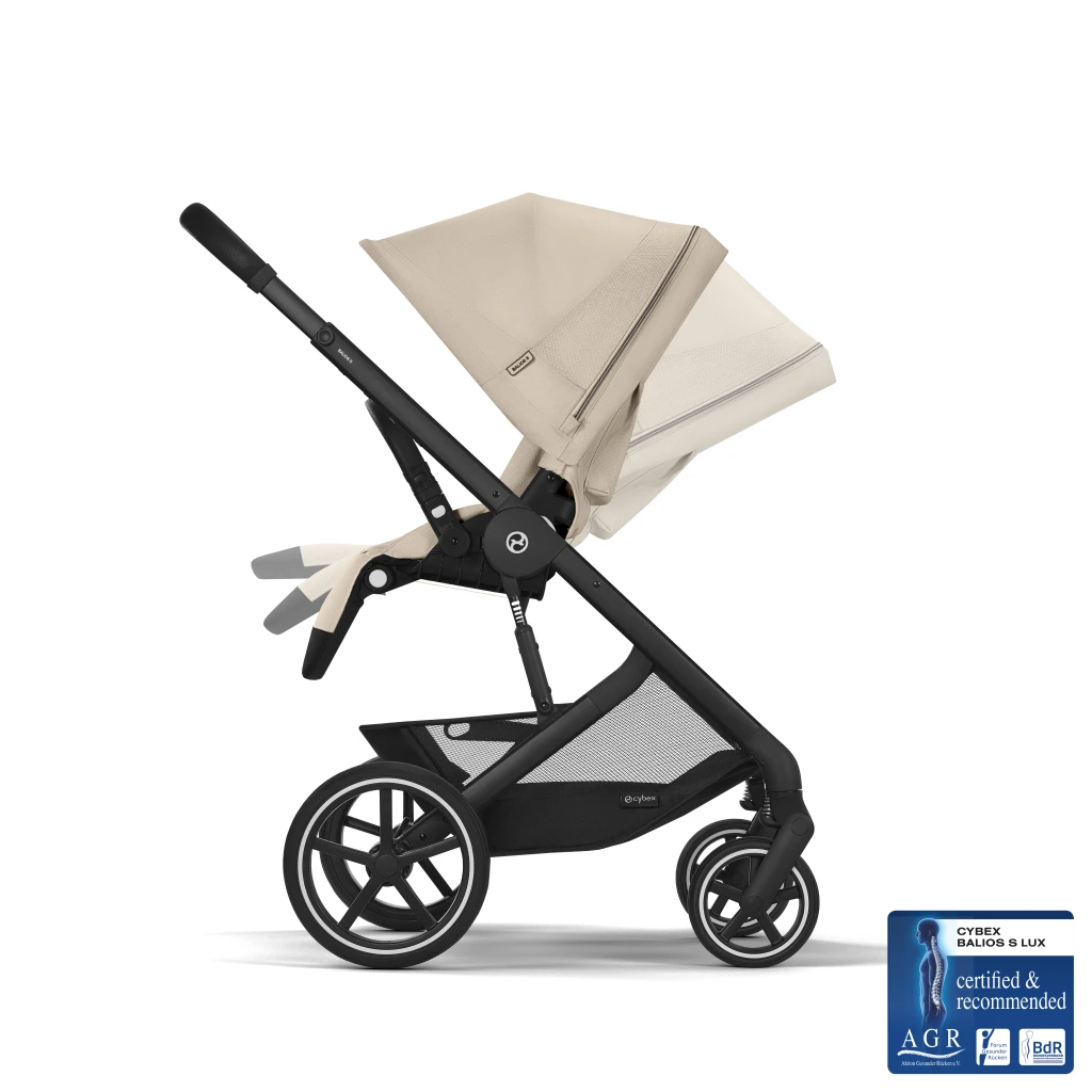 CYBEX KOLICA BALIOS S LUX BLK ALMOND BEIGE SET 3IN1, ONE BOX