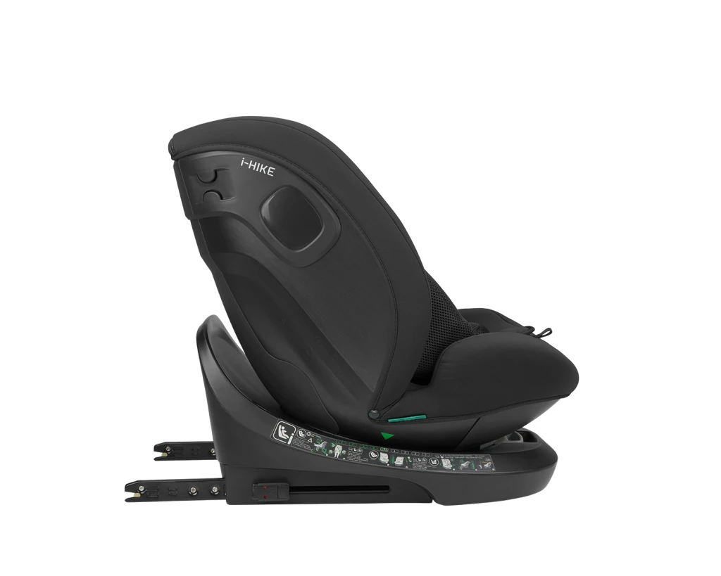 KIKKA BOO AUTOSJEDALICA 40-150CM I-HIKE I-SIZE BLACK