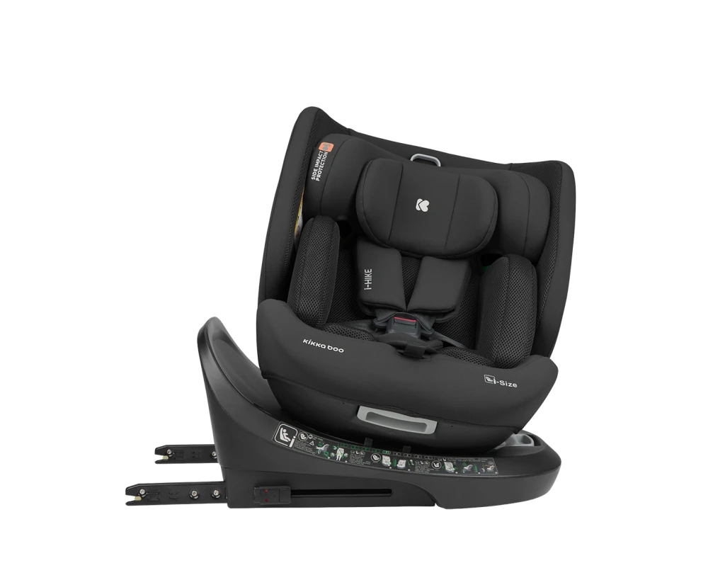 KIKKA BOO AUTOSJEDALICA 40-150CM I-HIKE I-SIZE BLACK