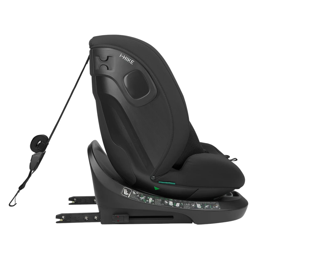 KIKKA BOO AUTOSJEDALICA 40-150CM I-HIKE I-SIZE BLACK