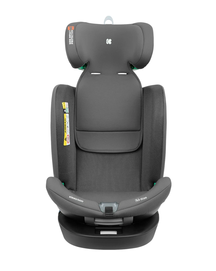 KIKKA BOO AUTOSJEDALICA 40-150CM I-REVERSE I-SIZE DARK GREY