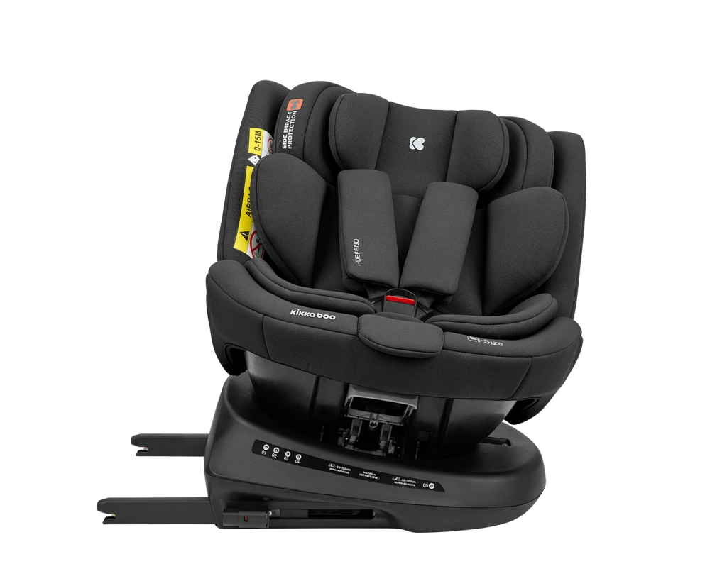 KIKKA BOO AUTOSJEDALICA 40-150CM I-DEFEND I-SIZE BLACK